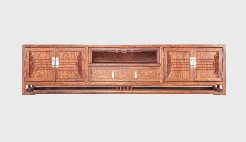 莆田刺猬紫檀电视柜低柜现代中式全实木电视柜客厅高低柜