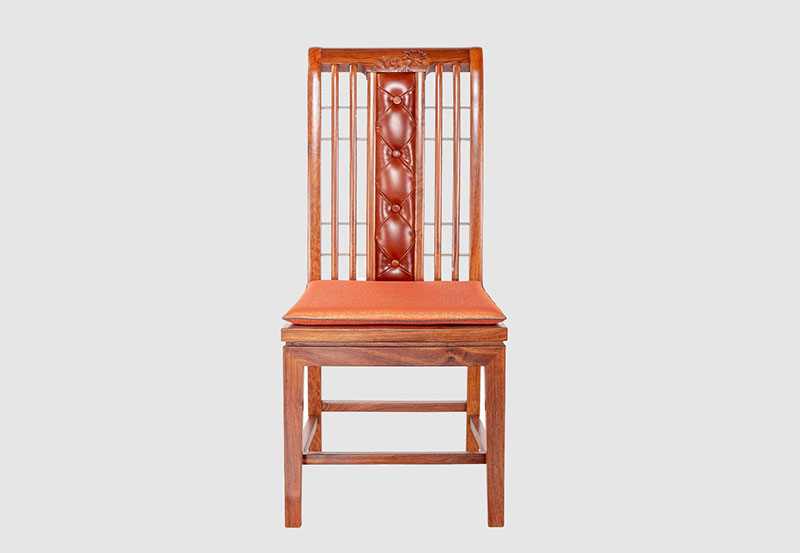莆田芙蓉榭中式实木餐椅效果图